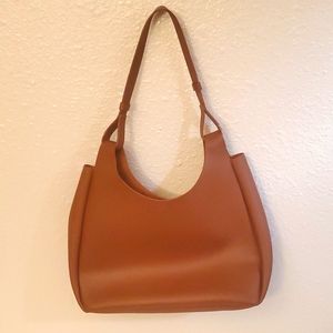 Neiman Marcus Faux Leather Tote